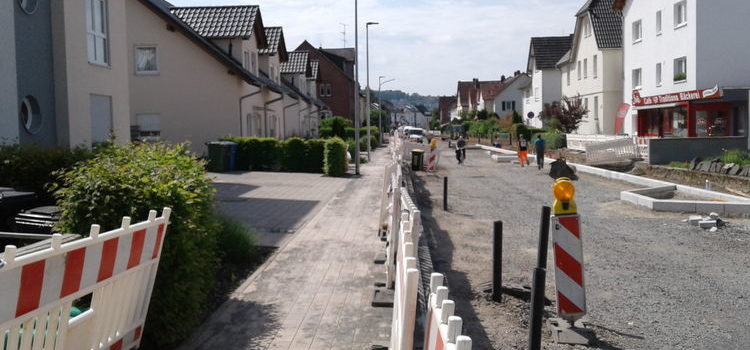 Ausbau der Marburger Straße in Cappel Ausbau der Marburger Straße in Cappel